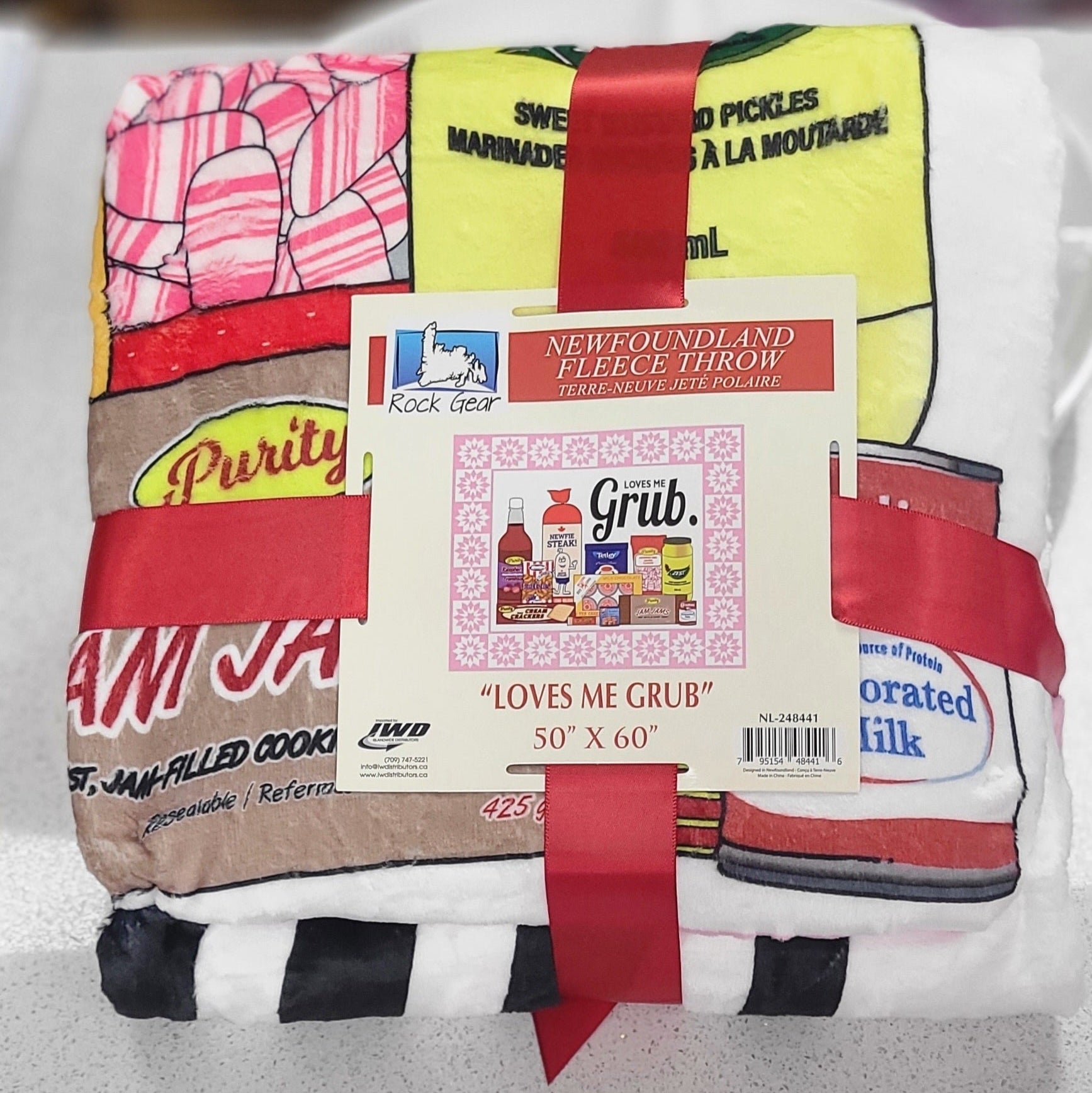 Newfoundland Fleece Throws 50"x 60" 3 Variants