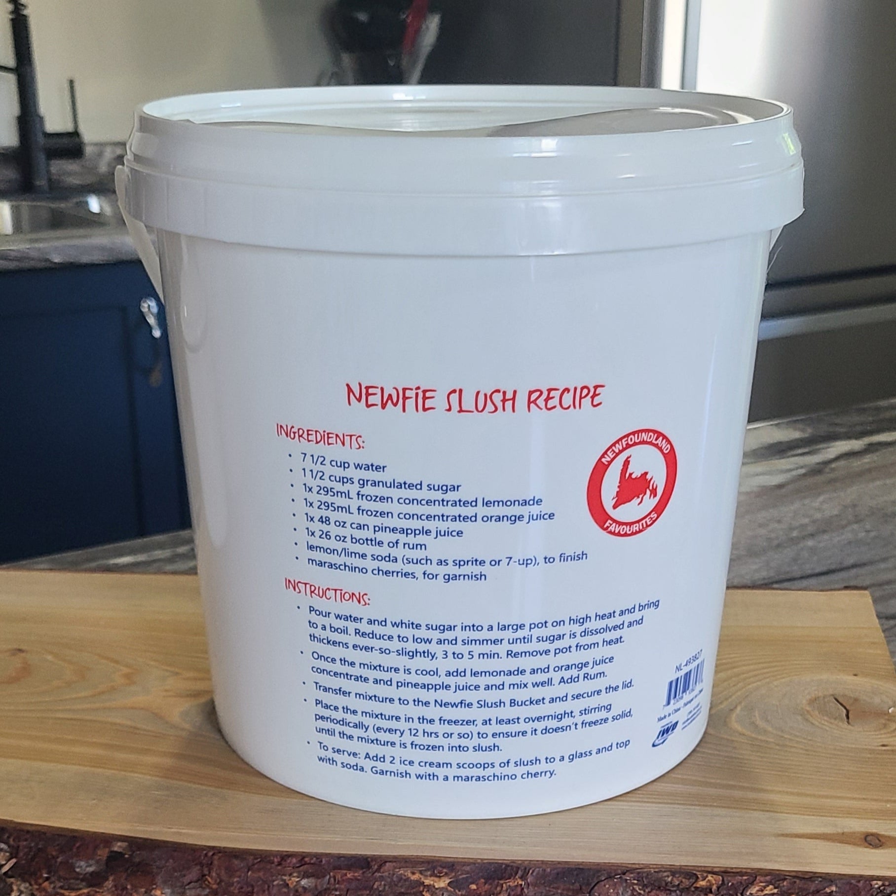 Newfoundland Slush Bucket Recipe