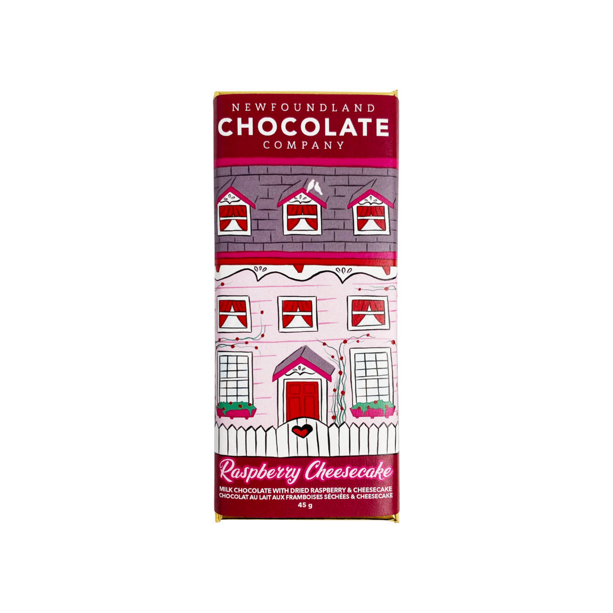 Raspberry Cheesecake Chocolate Bar – Island Treasures NL